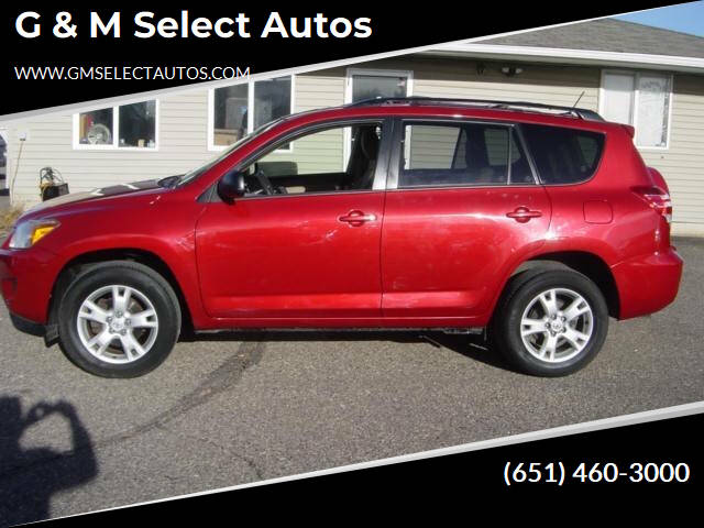2011 Toyota RAV4 for sale at G & M Select Autos in Farmington MN