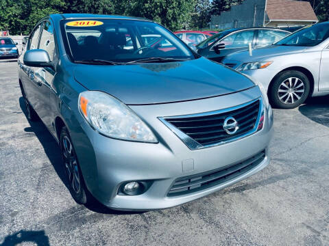 2014 Nissan Versa for sale at SHEFFIELD MOTORS INC in Kenosha WI