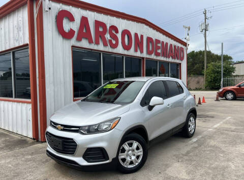 2018 Chevrolet Trax for sale at Cars On Demand 2 in Pasadena TX