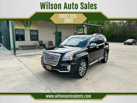 2016 GMC Terrain for sale at Wilson Auto Sales in Chandler TX
