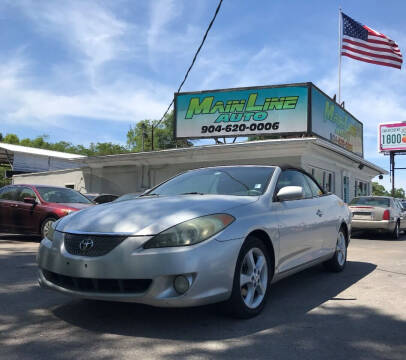 2005 Toyota Camry Solara for sale at Mainline Auto in Jacksonville FL