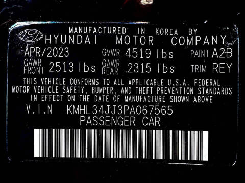 2023 Hyundai Sonata Hybrid SEL