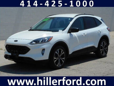 2021 Ford Escape for sale at HILLER FORD INC in Franklin WI