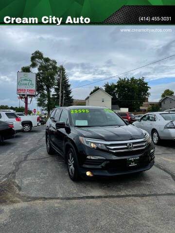 2017 Honda Pilot for sale at Cream City Auto in Milwaukee WI