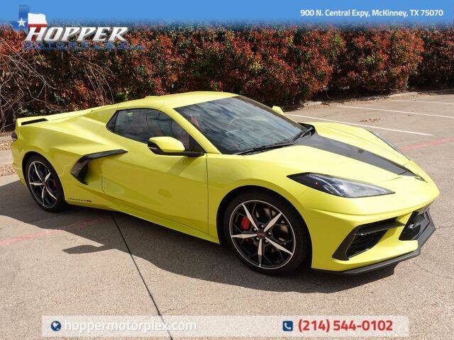 2022 Chevrolet Corvette for sale at HOPPER MOTORPLEX in Plano TX