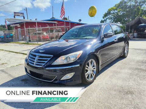 2012 Hyundai Genesis for sale at Megs Cars LLC in Fort Pierce FL