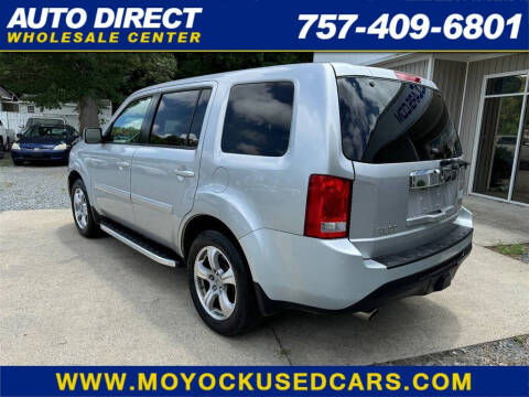 2012 Honda Pilot for sale at Auto Direct Wholesale Center in Moyock NC