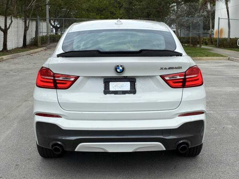 2017 BMW X4 M40i
