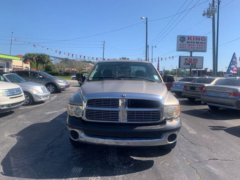 2003 Dodge Ram Pickup 1500 for sale at King Auto Deals in Longwood FL