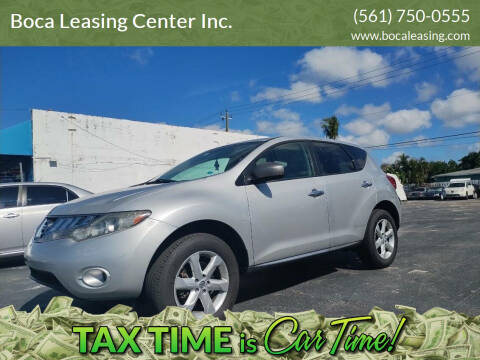 2010 Nissan Murano for sale at Boca Leasing Center Inc. in West Palm Beach FL