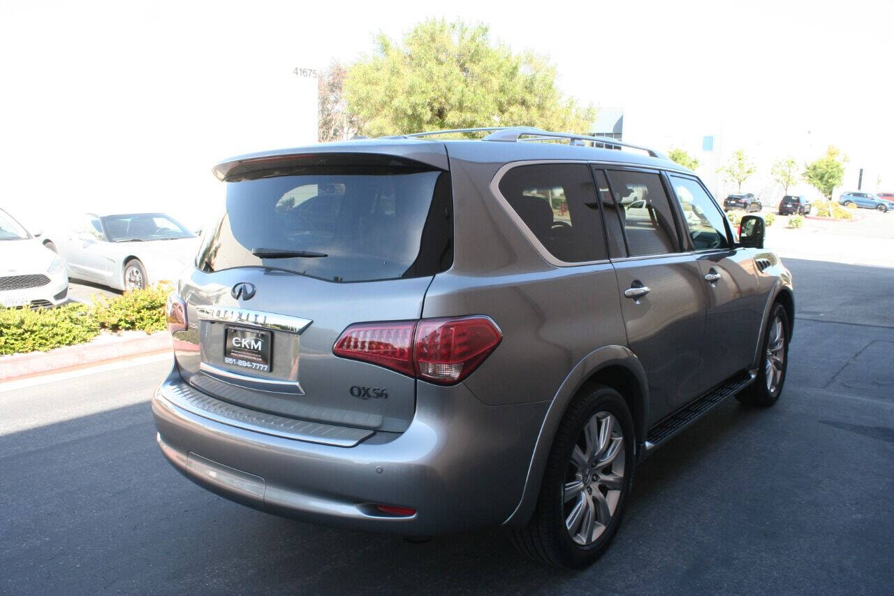 2013 INFINITI QX56 for sale at CK Motors in Murrieta, CA