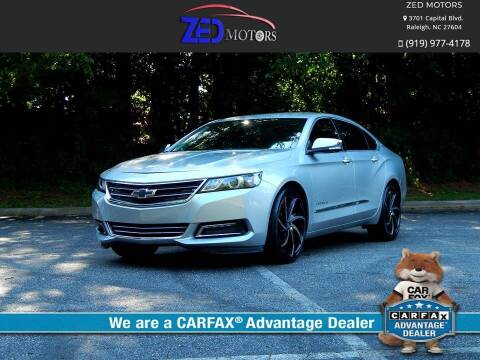 2019 Chevrolet Impala for sale at Zed Motors in Raleigh NC