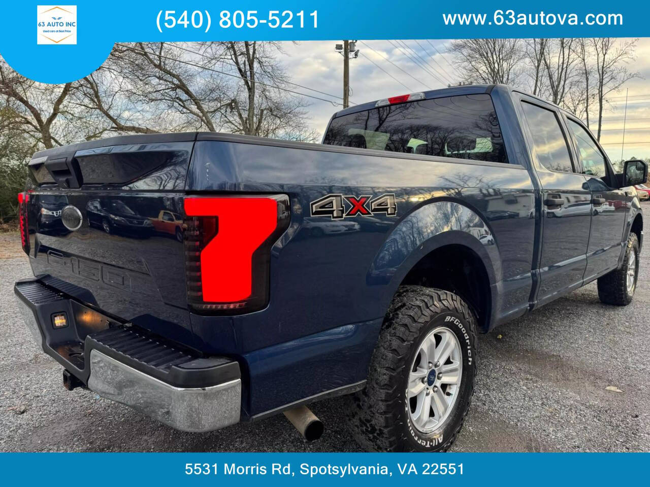 2018 Ford F-150 for sale at 63 Auto Inc in Spotsylvania, VA