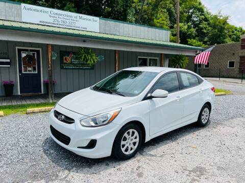 2017 Hyundai Accent for sale at Booher Motor Company in Marion VA