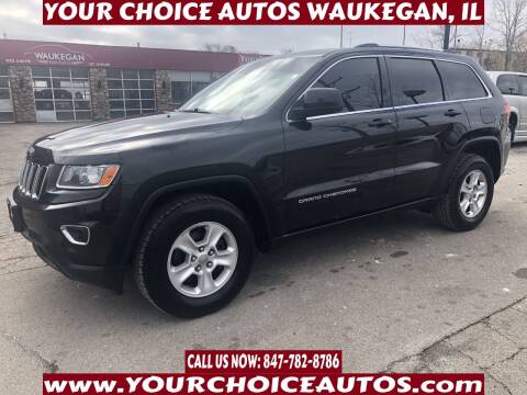 2015 Jeep Grand Cherokee for sale at Your Choice Autos - Waukegan in Waukegan IL