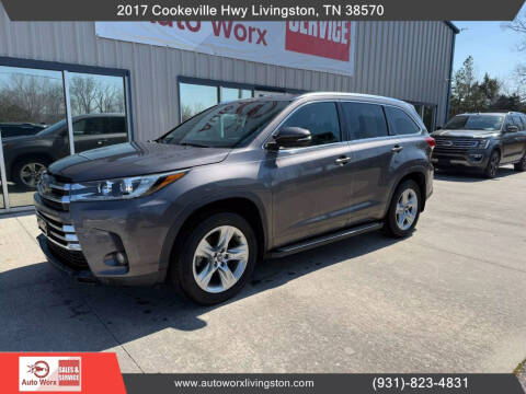 2017 Toyota Highlander for sale at Auto Worx Of Livingston LLC in Livingston TN