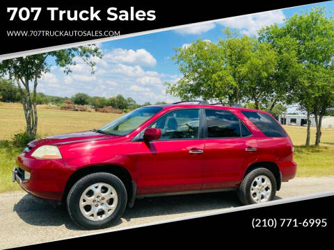 2002 Acura MDX for sale at BRACKEN MOTORS in San Antonio TX