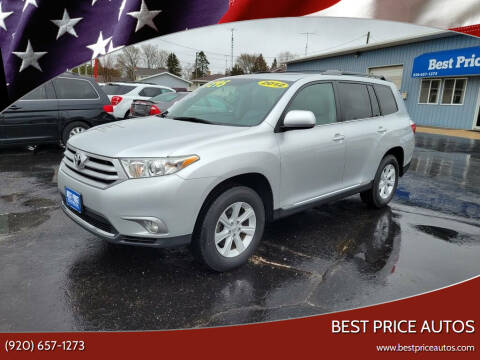 2012 Toyota Highlander for sale at Best Price Autos in Two Rivers WI