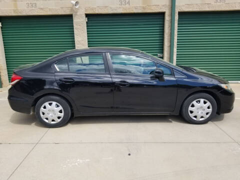 2013 Honda Civic for sale at Hollingsworth Auto Sales in Wake Forest NC
