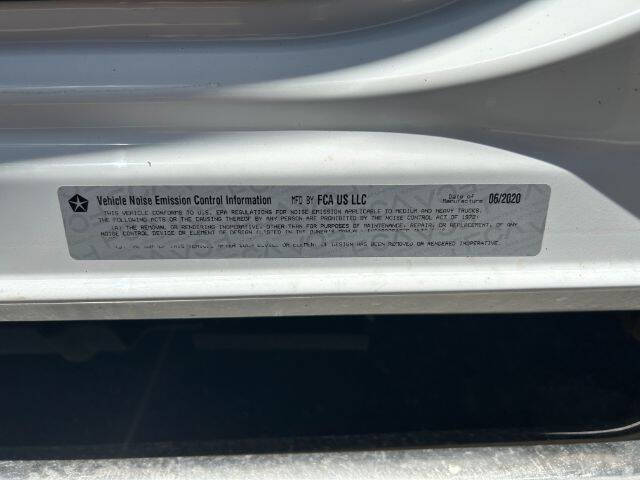 2020 RAM 5500
