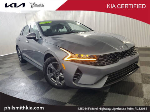 2021 Kia K5 for sale at PHIL SMITH AUTOMOTIVE GROUP - Phil Smith Kia in Lighthouse Point FL