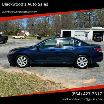 2010 Honda Accord for sale at Blackwood's Auto Sales in Union SC