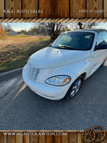 2005 Chrysler PT Cruiser for sale at A & G Auto Sales in Lawton OK