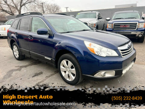 2011 Subaru Outback for sale at High Desert Auto Wholesale in Albuquerque NM