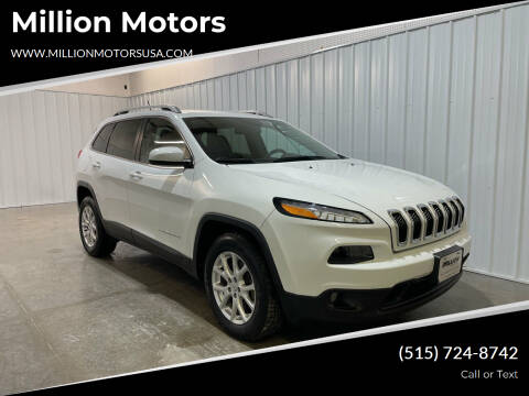 2016 Jeep Cherokee for sale at Million Motors in Adel IA