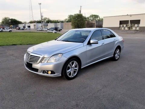 2010 Mercedes-Benz E-Class for sale at Image Auto Sales in Dallas TX