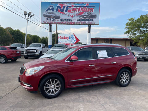 2014 Buick Enclave for sale at ANF AUTO FINANCE in Houston TX