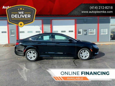 2015 Chrysler 200 for sale at Autoplexmkewi in Milwaukee WI