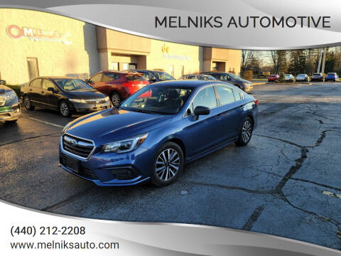 2019 Subaru Legacy for sale at Melniks Automotive in Berea OH