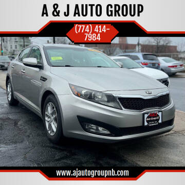 2013 Kia Optima for sale at A & J AUTO GROUP in New Bedford MA
