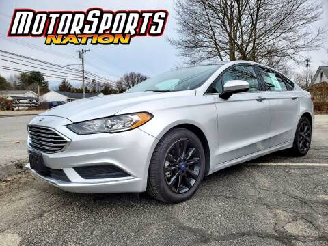 2017 Ford Fusion for sale at Motorsports Nation Auto Sales in Plainfield CT
