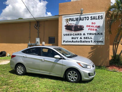 2013 Hyundai Accent for sale at Palm Auto Sales in West Melbourne FL