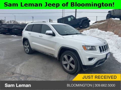 2014 Jeep Grand Cherokee for sale at Sam Leman CDJR Bloomington in Bloomington IL