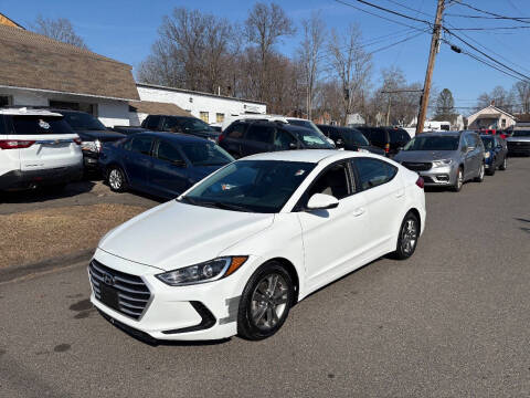 2017 Hyundai Elantra for sale at ENFIELD STREET AUTO SALES in Enfield CT