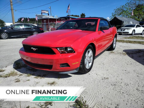 2012 Ford Mustang for sale at Megs Cars LLC in Fort Pierce FL