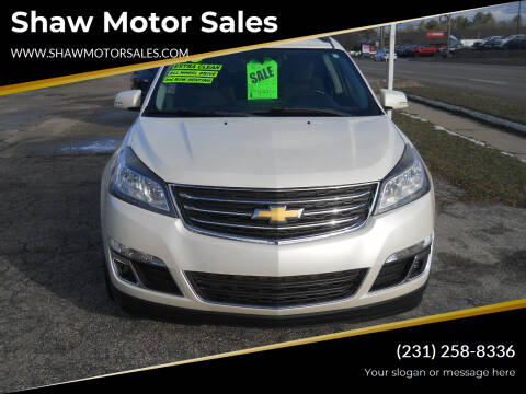 2015 Chevrolet Traverse for sale at Shaw Motor Sales in Kalkaska MI