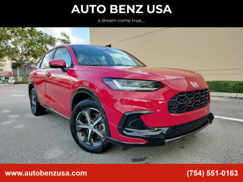 2024 Honda HR-V for sale at AUTO BENZ USA in Fort Lauderdale FL