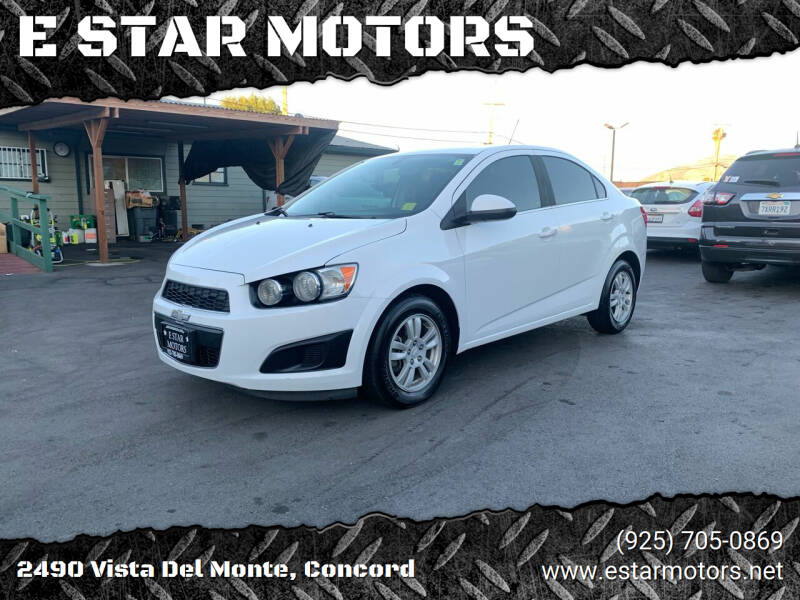 2015 Chevrolet Sonic for sale at E STAR MOTORS in Concord CA
