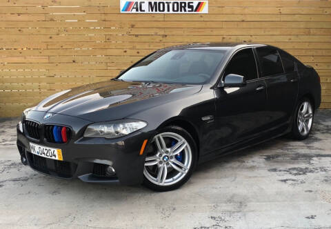 2012 BMW 5 Series for sale at AC Motors in Greensboro NC