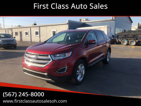 2016 Ford Edge for sale at First Class Auto Sales in Fostoria OH