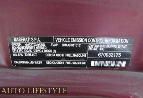2017 Maserati Levante