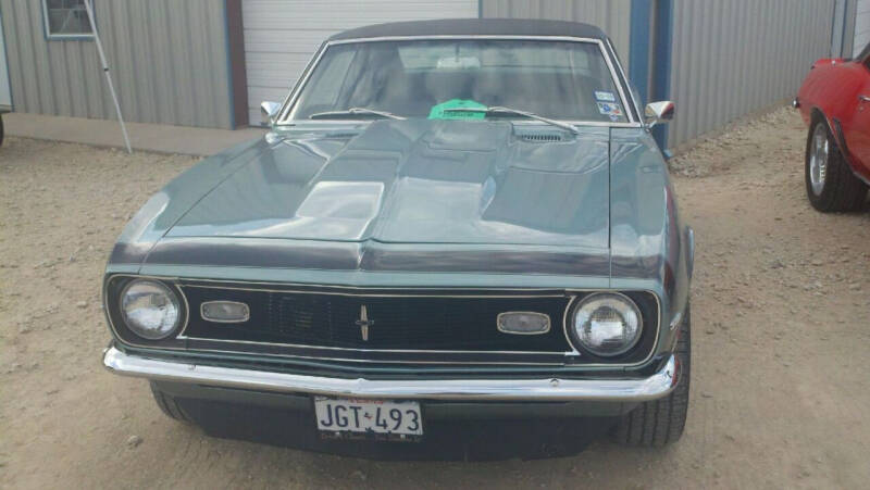 1968 Chevrolet Camaro for sale at CLASSIC MOTOR SPORTS in Winters TX