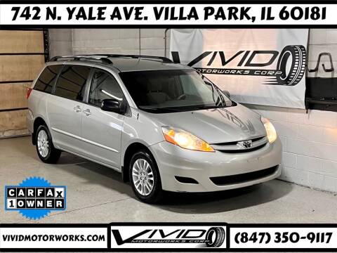 2008 Toyota Sienna for sale at VIVID MOTORWORKS, CORP. in Villa Park IL