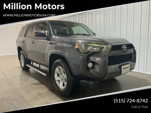 2014 Toyota 4Runner for sale at Million Motors in Adel IA