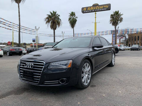 2011 Audi A8 L for sale at A MOTORS SALES AND FINANCE in San Antonio TX