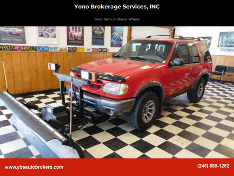 1999 Ford Explorer for sale at Yono Brokerage Services, INC in Farmington MI
